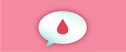 An icon of having period in a dialogue cloud